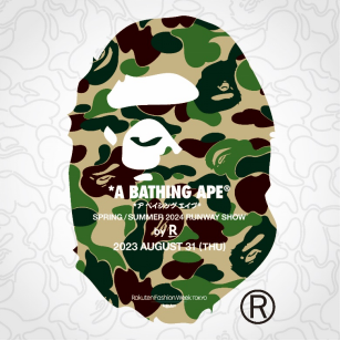 A BATHING APE® 2024春夏时装秀by R 惊艳落幕东京时装周