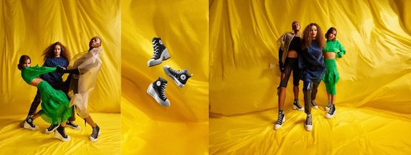 CONVERSE发布DE LUXE几何厚底系列