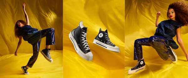 CONVERSE发布DE LUXE几何厚底系列